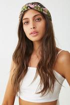Forever21 Floral Foliage Print Headwrap