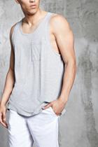 Forever21 Spotted Marled Tank Top