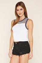 Forever21 Women's  Heathered Colorblock Tank