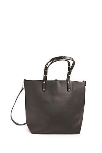 Forever21 Oversized Faux Leather Handbag