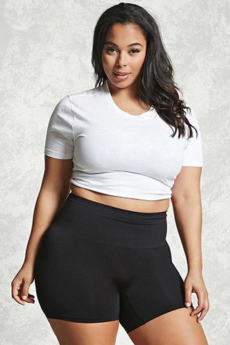 Forever21 Plus Size Layering Shorts
