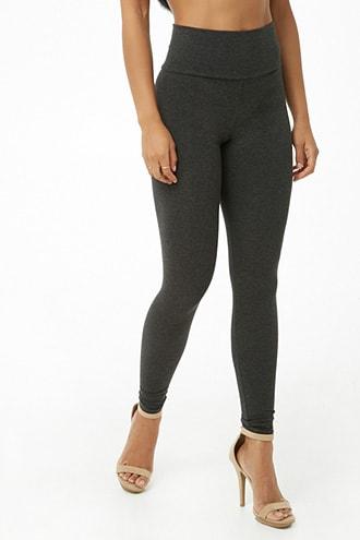 Forever21 Basic High-rise Leggings