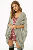 Forever21 Marled Cocoon Cardigan