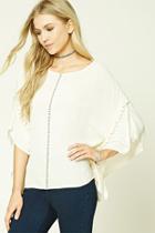 Forever21 Butterfly Wing Tassel Top