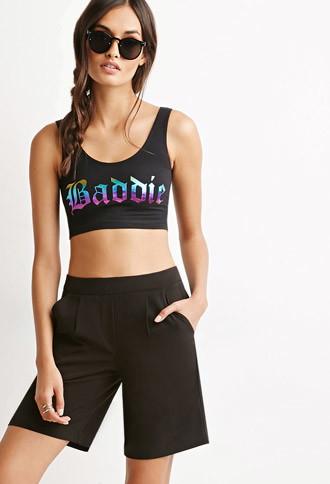 Forever21 Myvl Baddie Crop Top