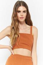 Forever21 Pinstriped Crop Top