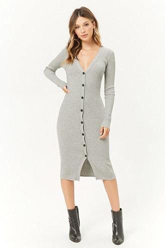 Forever21 Ribbed Duster Cardigan