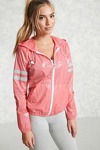 Forever21 Active Reflective Nylon Jacket