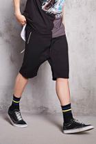 Forever21 Drop-crotch Knit Shorts