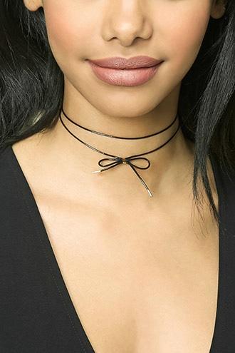 Forever21 Bow-front Choker