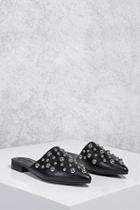Forever21 Bubble Stud Flat Mules
