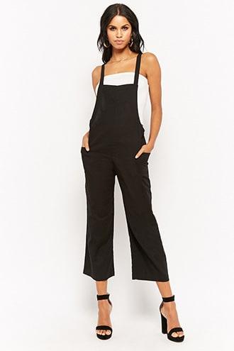 Forever21 Linen-blend Jumpsuit