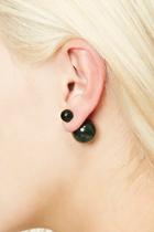 Forever21 Faux Stone Dual Studs