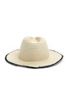 Forever21 Contrast Straw Fedora