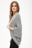 Forever21 Contemporary Two-tone Shrug Cardigan