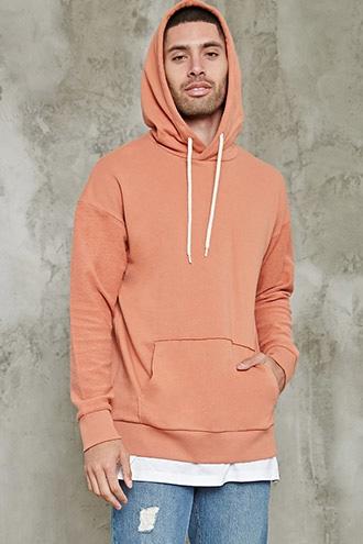 Forever21 Reverse French Terry Hoodie