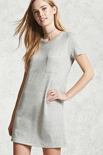 Forever21 Heathered Knit Shift Dress