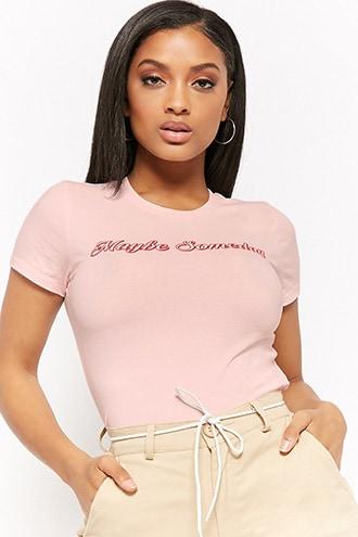 Forever21 Maybe Someday Graphic Tee