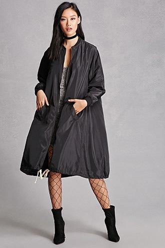 Forever21 Trapeze Bomber Jacket