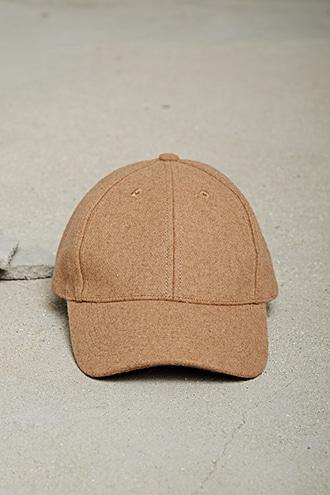 21 Men Khaki Men Woolen Baseball Cap