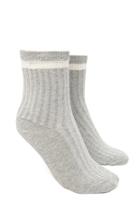 Forever21 Single Stripe Crew Socks