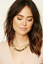 Forever21 Gold House Of Harlow Geo Necklace