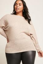 Forever21 Plus Size Ribbed One-shoulder Top