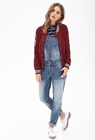 Forever21 Button-down Overalls