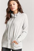 Forever21 Heathered Cowl Neck Sweater