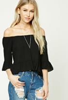 Forever21 Off-the-shoulder Peasant Top