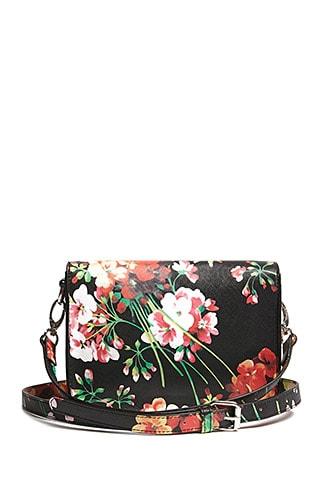 Forever21 Floral Print Crossbody Bag