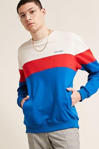 Forever21 Soulstar Colorblock Sweater