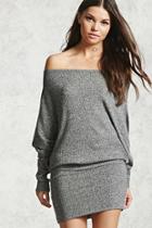 Forever21 Dolman Off-the-shoulder Dress