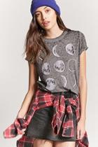 Forever21 Moon Phases Graphic Tee