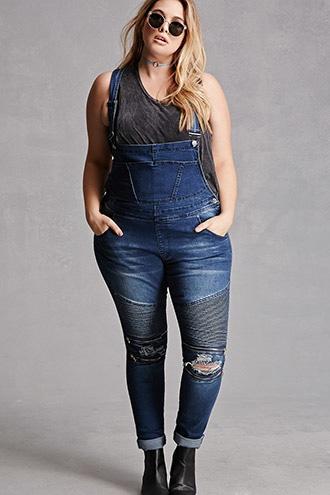 Forever21 American Bazi Overalls