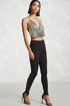 Forever21 Contemporary Lace-up Legging