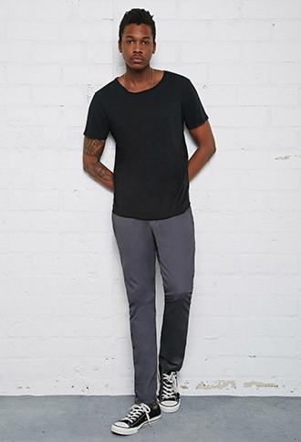 21 Men Men's  Dickies Work Pants (charcoal)