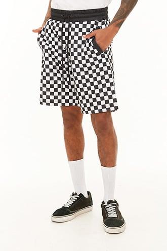 Forever21 Checkered Print Shorts