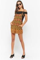 Forever21 I The Wild Ornate Print Overalls