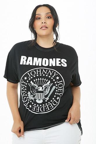 Forever21 Plus Size Ramones Graphic Tee