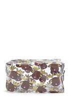 Forever21 Reindeer Print Makeup Bag