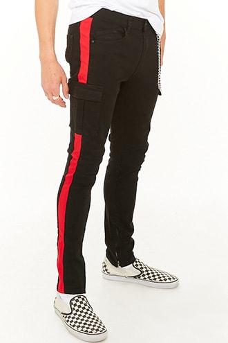 Forever21 Kayden K Skinny Cargo Jeans
