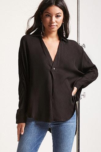 Forever21 High-low Dolman Top