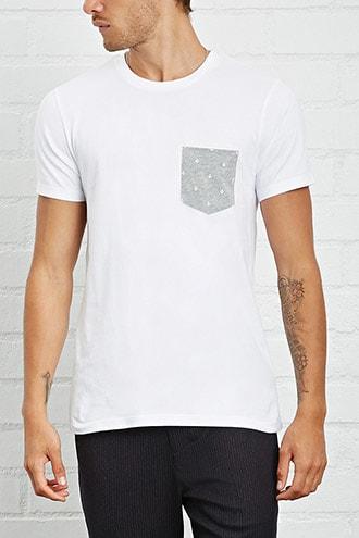 Forever21 Anchor Pocket Tee