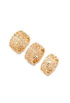 Forever21 Diamond-shaped Cutout Ring Set