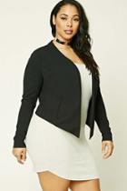 Forever21 Plus Size High-low Blazer