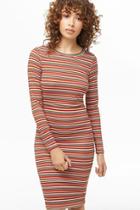 Forever21 Multicolor Striped Bodycon Dress