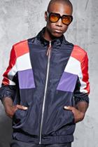 Forever21 Contrast Zip-up Windbreaker