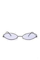 Forever21 Oval Skinny Sunglasses