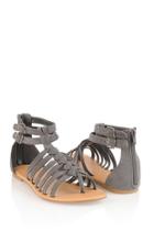Forever21 Strappy Suedette Sandals